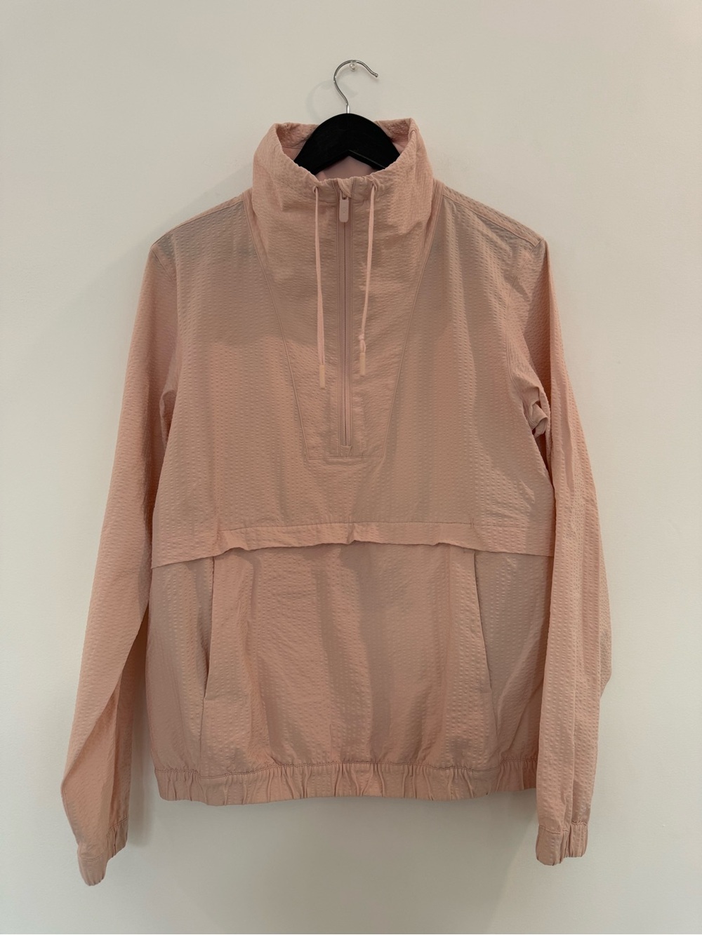 Lululemon Pack Light Pullover packable jacket in Porcelain Pink